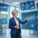 Agentic AI for Small Businesses: Hype or Competitive Advantage? 3 Business professionals using Agentic AI automation tools to streamline workflows and improve operational efficiency in a modern SME.