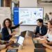 Small business team using AI tools and business analytics without an in-house data science team