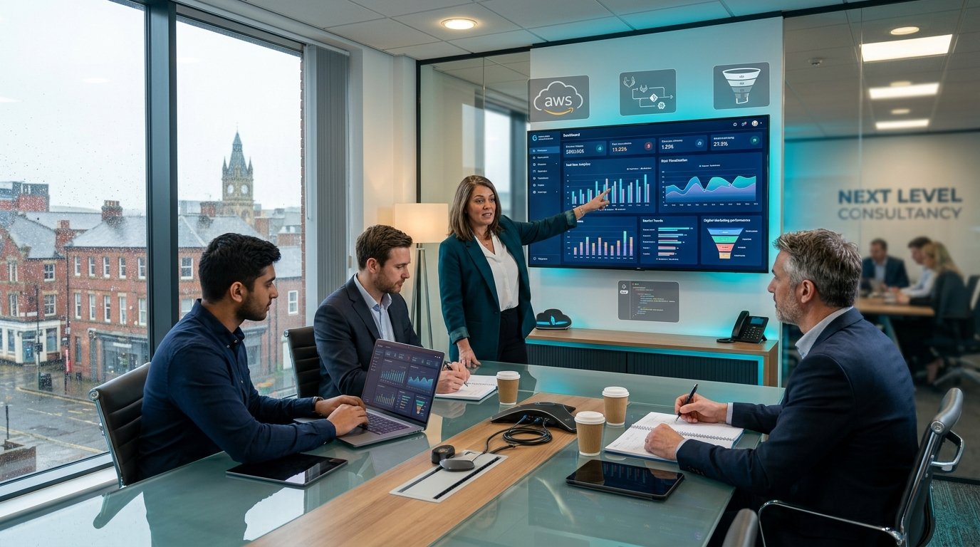 Technology services for UK businesses including analytics, cloud and digital solutions